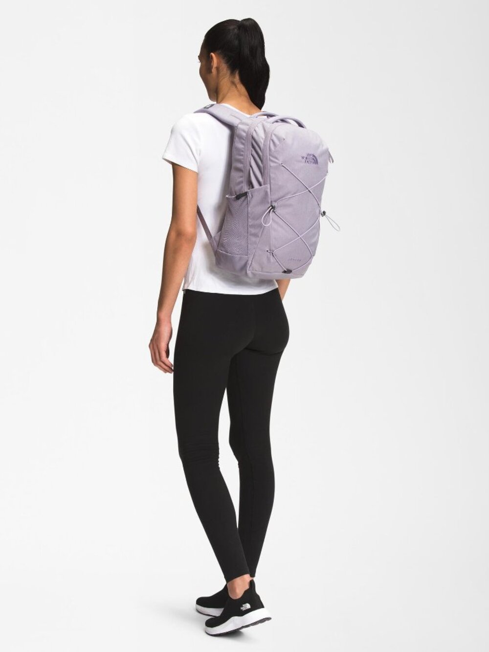 The North Face Women s Jester Everyday Laptop Backpack Minimal Grey Dark Heather - Picture 6 of 6